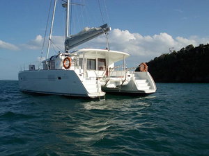 White Sails Yacht Sunrise