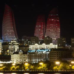Flame Towers, Baku Accommodation Singapore
