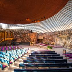Temppeliaukio Church, Helsinki Accommodation Singapore
