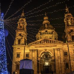 Christmas Market at St Stephen's Basilica, Budapest Accommodation Singapore